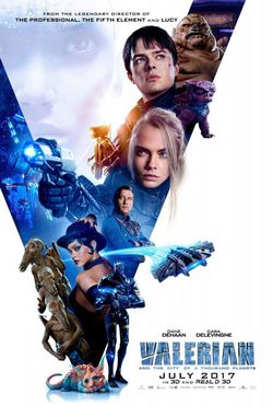 Poster Valerian and the City of a Thousand Planets