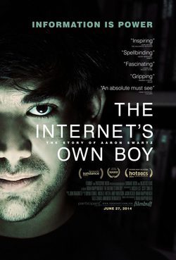 Poster The Internet's Own Boy: The Story of Aaron Swartz