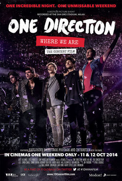 Poster One Direction: Where We Are - The Concert Film