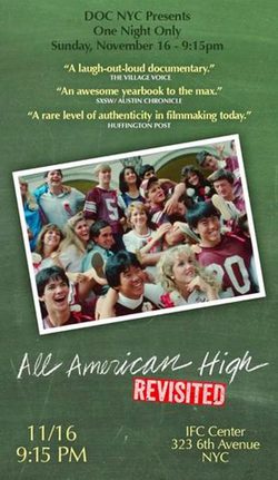 Poster All American High Revisited
