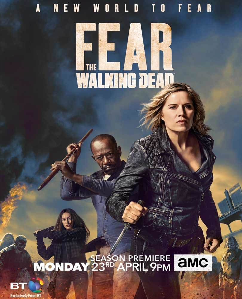Poster of Fear The Walking Dead - Temporada 4