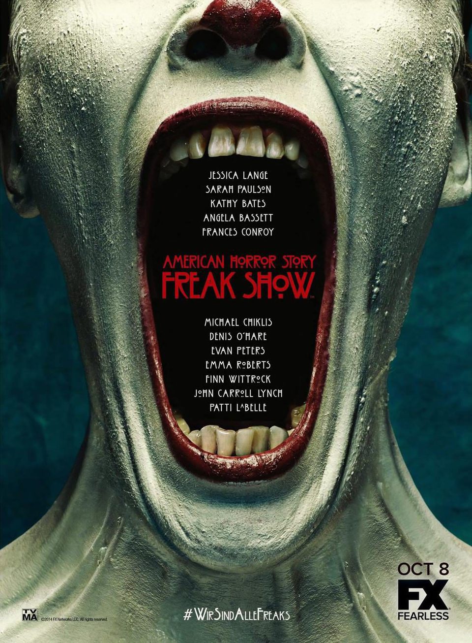 Poster of American Horror Story - Temporada 4 "Freak Show"