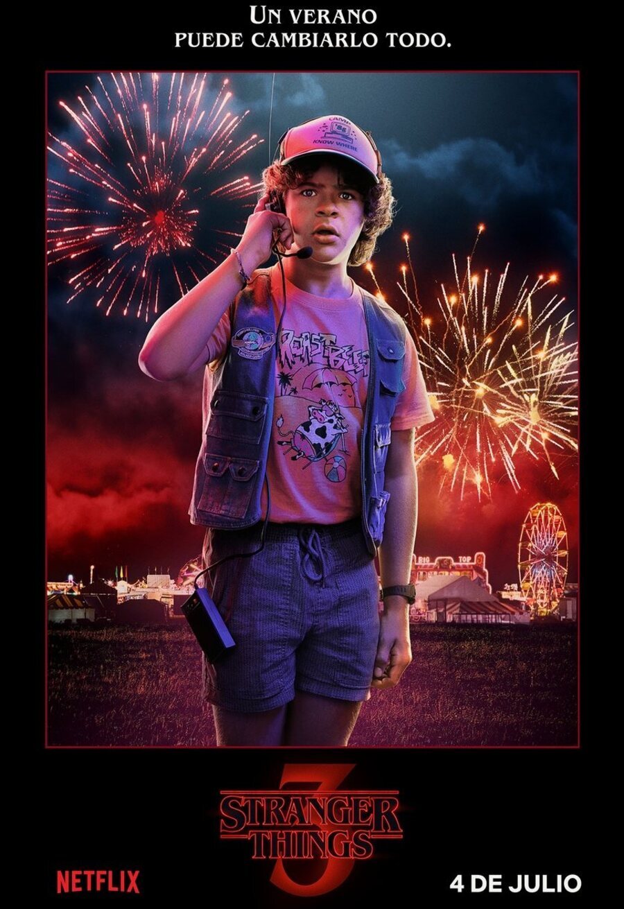 Poster of Stranger Things - Dustin - Temporada 3