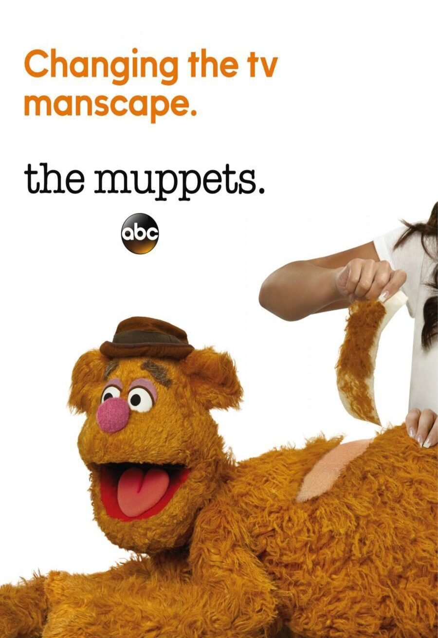 Poster of The Muppets - Cartel Fozzie el oso