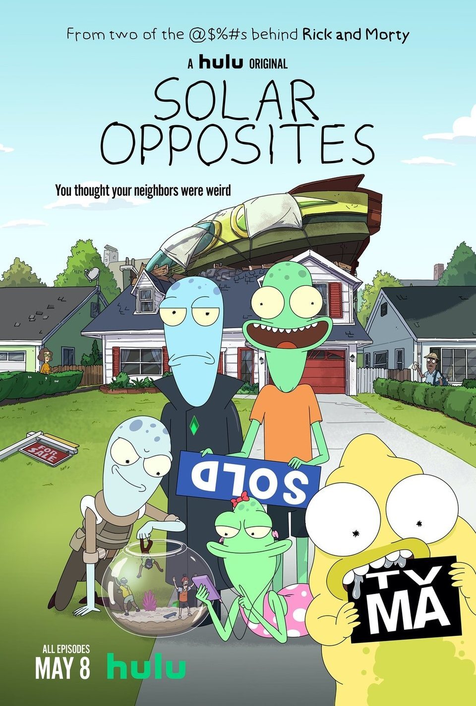 Poster of Solar Opposites - Temporada 1