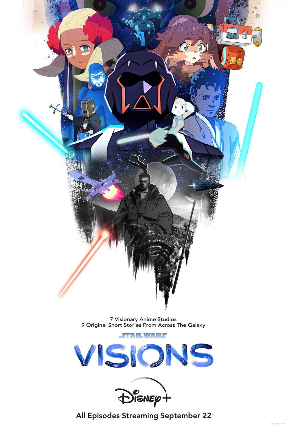 Poster of Star Wars: Visions - Temporada 1