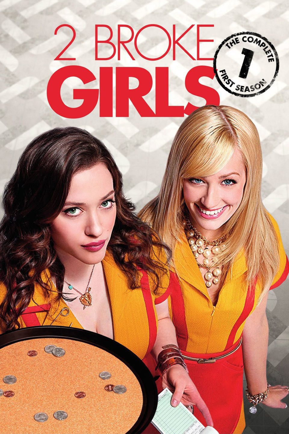 Poster of 2 Broke Girls - Temporada 1