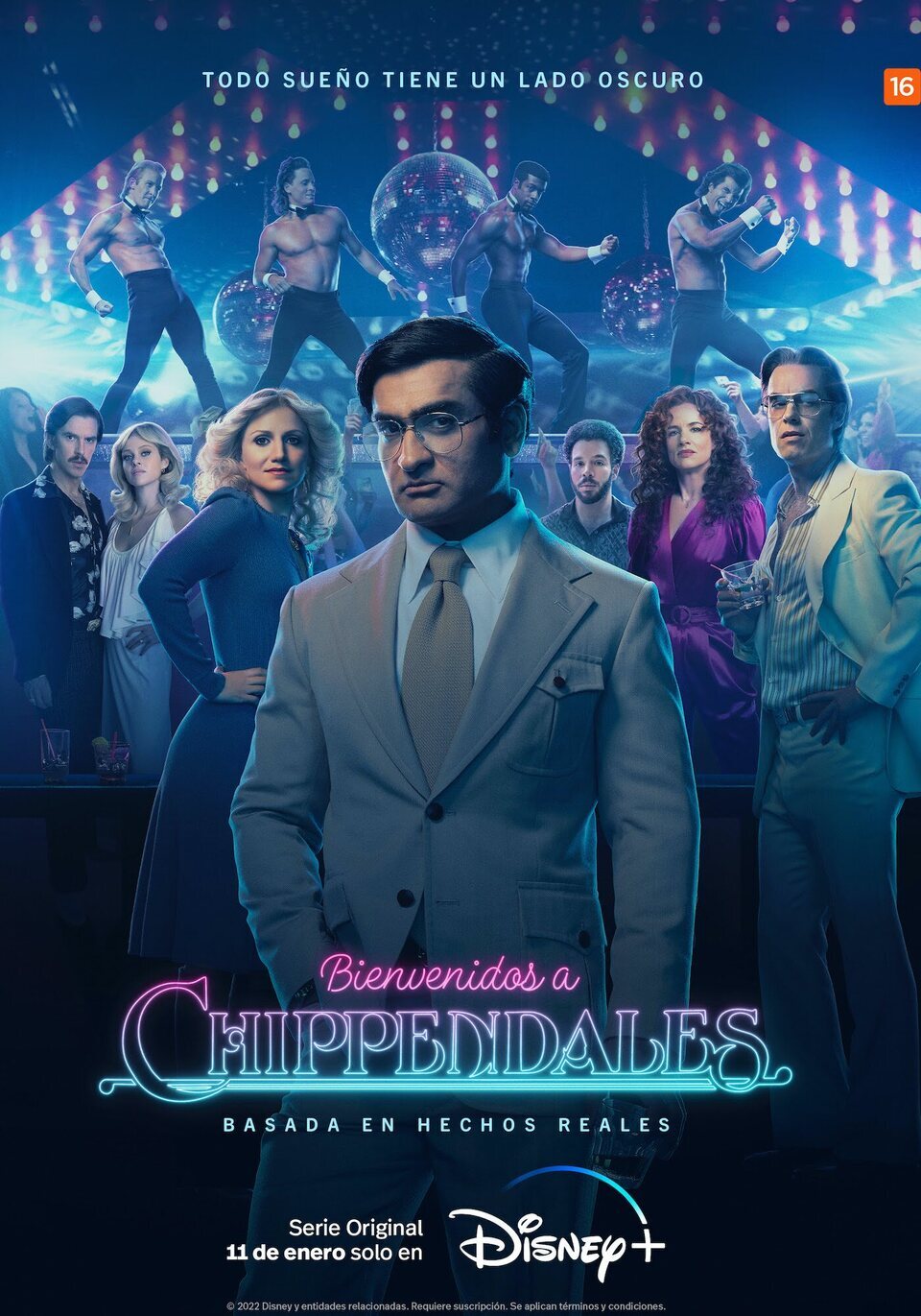 Poster of Welcome to Chippendales - Cartel español