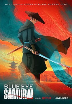 Poster Blue Eye Samurai