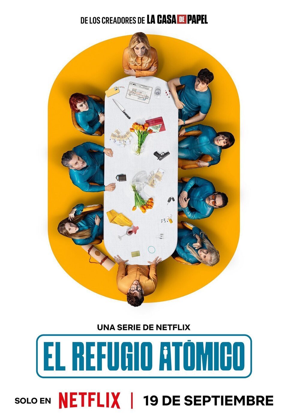 Poster of Billionaires' Bunker - Póster 'El refugio atómico'