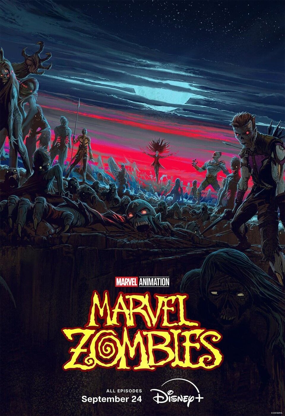 Poster of Marvel Zombies - Cartel original