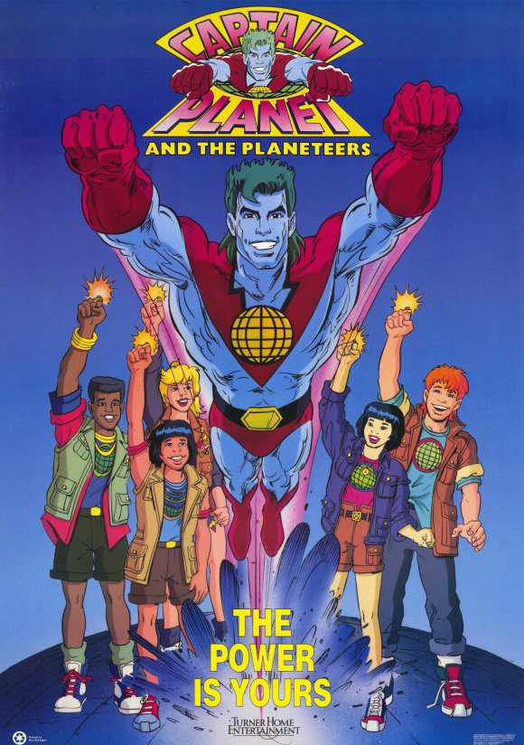 Poster of Captain Planet and the Planeteers - Capitán Planeta y los planetarios