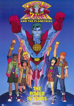 Poster Captain Planet and the Planeteers