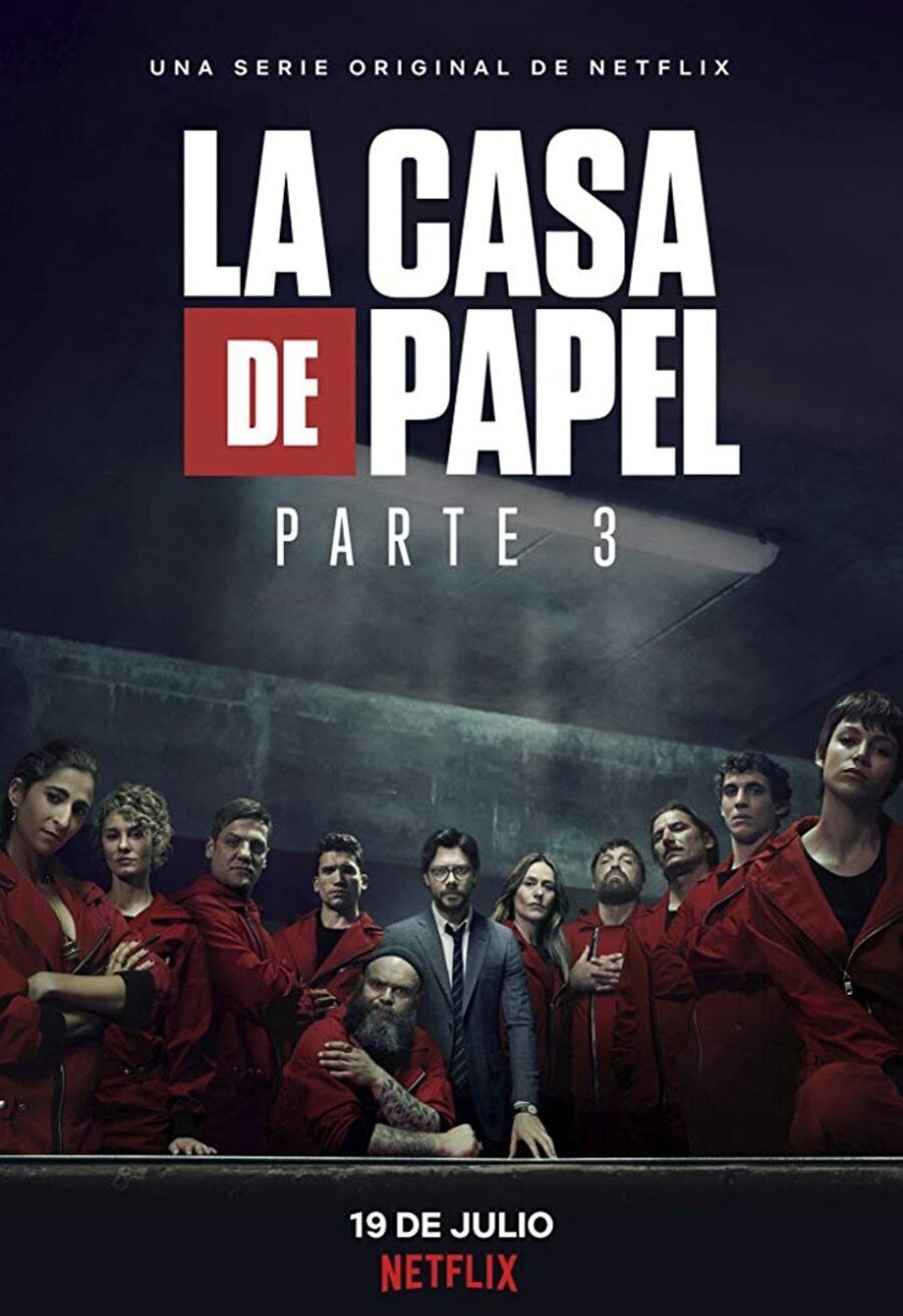 Poster of Money Heist - Parte 3