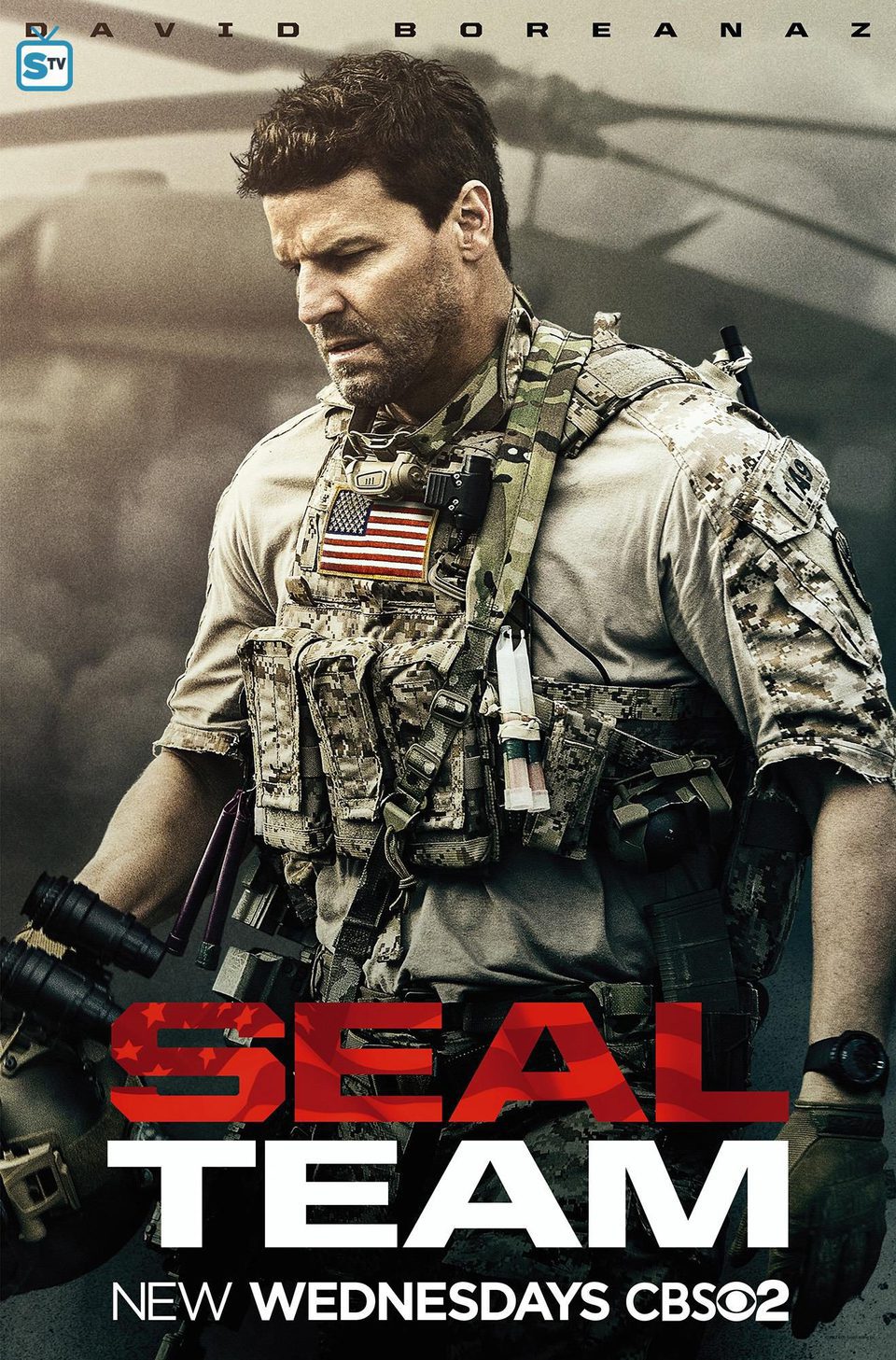 Poster of SEAL Team - Seal Team Temporada 1