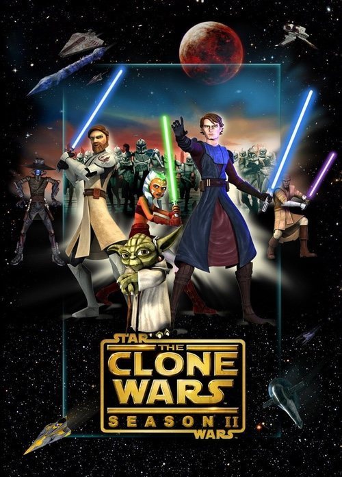 Poster of Star Wars: The Clone Wars - Temporada 2