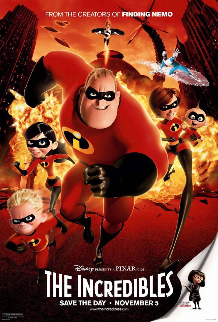Poster of The Incredibles - EEUU