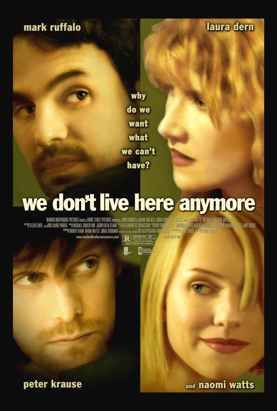 Poster of We Don't Live Here Anymore - Estados Unidos