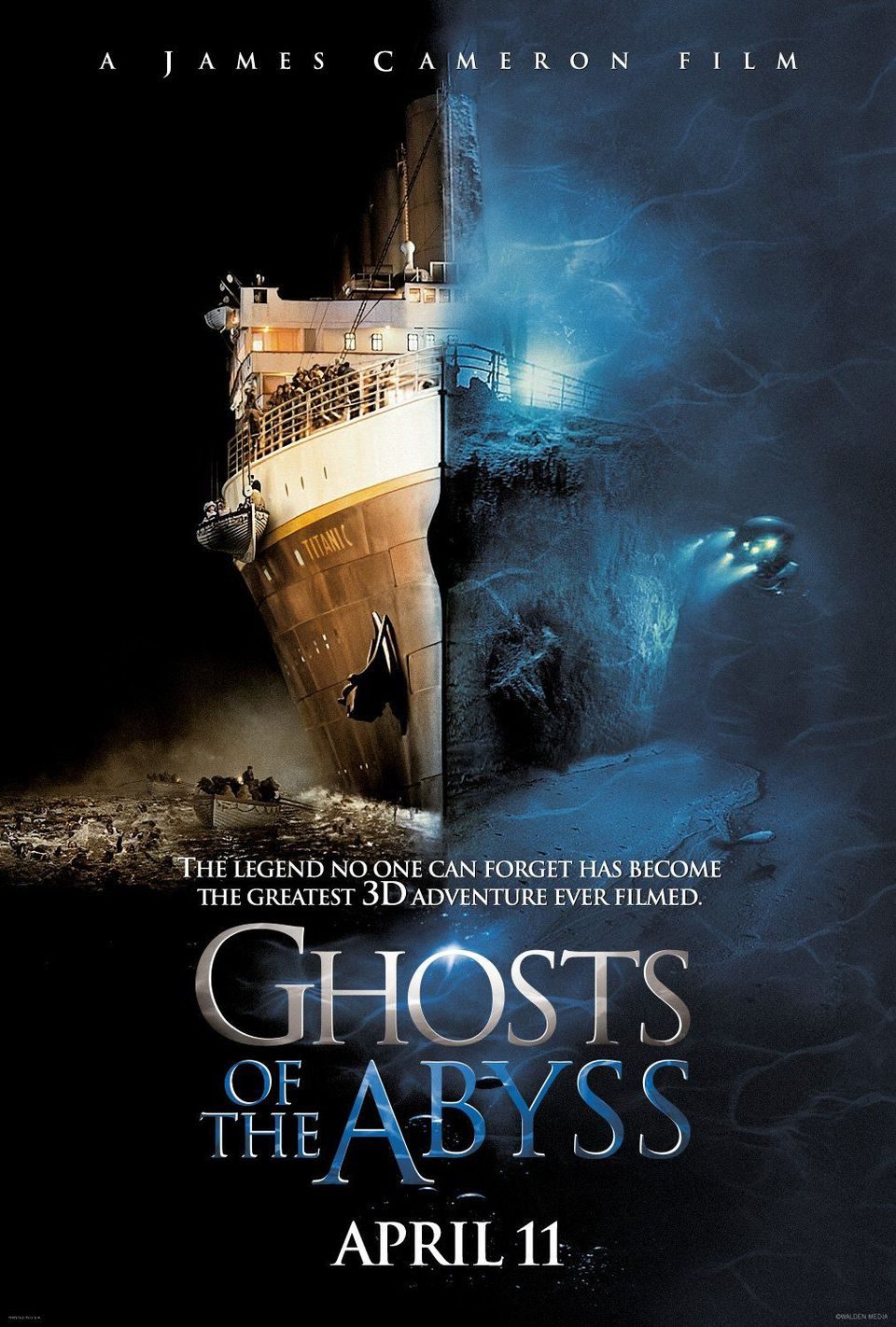 Poster of Ghosts of the Abyss - Estados Unidos