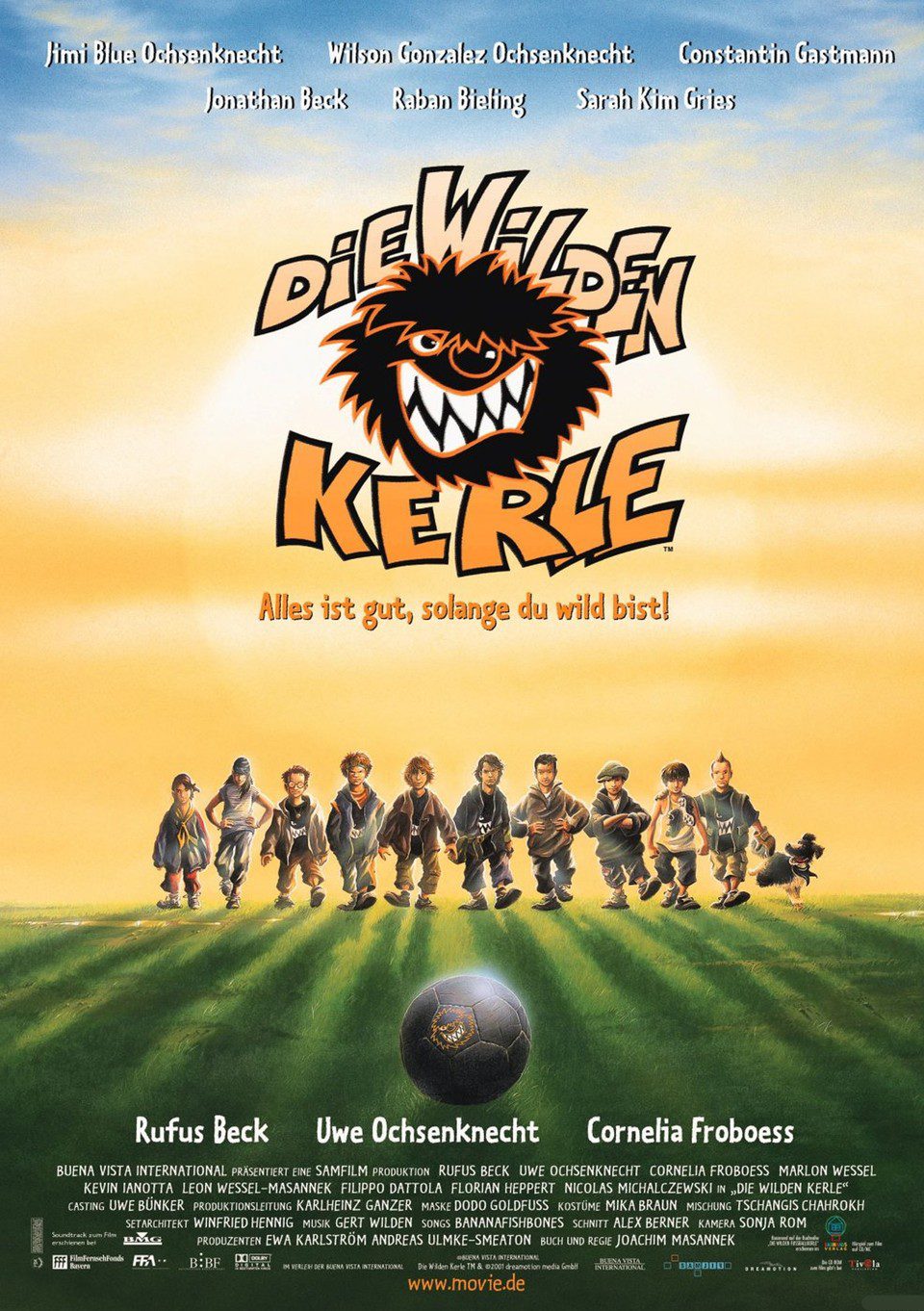 Poster of The Wild Soccer Bunch - Alemania