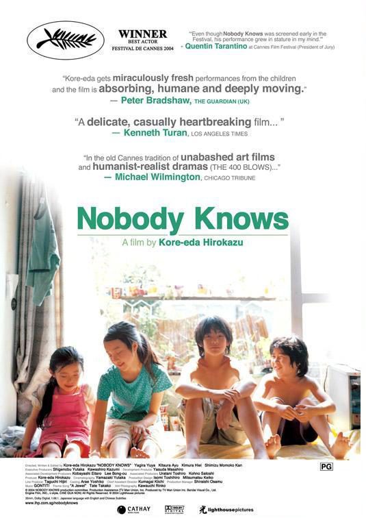 Poster of Nobody Knows - Estados Unidos