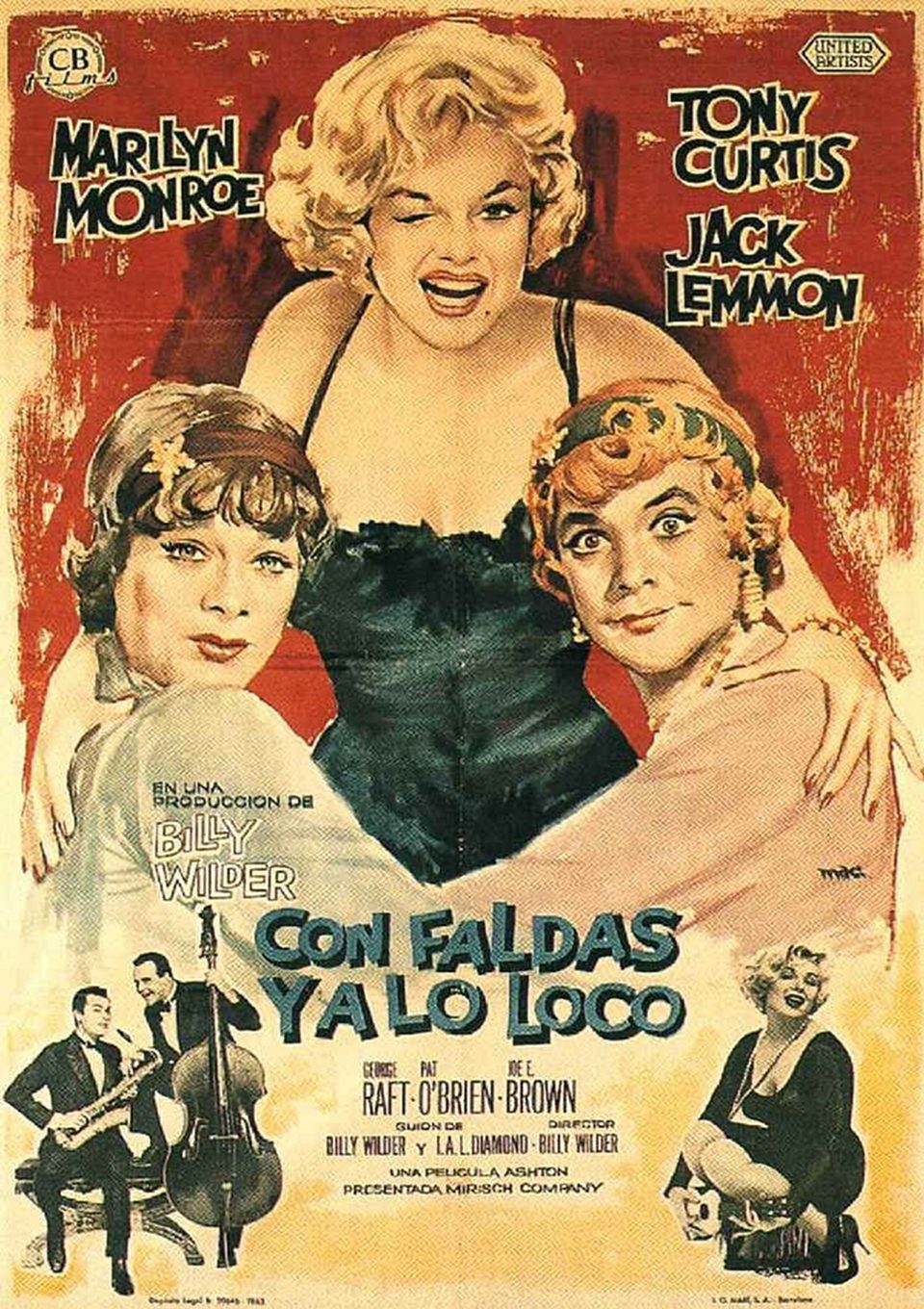 Poster of Some like it hot - España