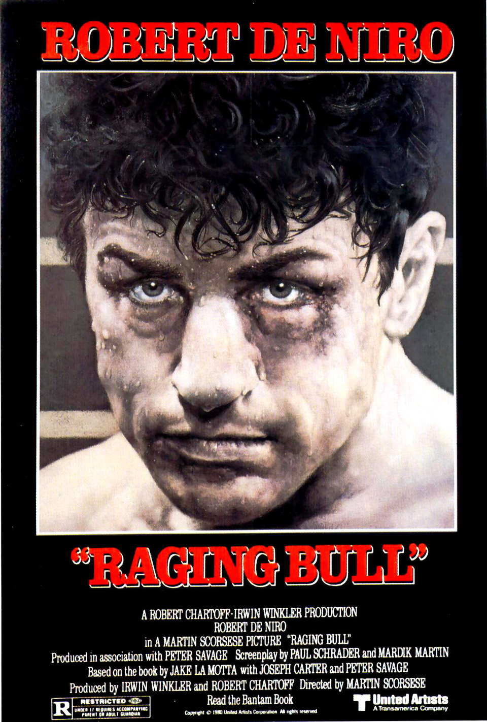 Poster of Raging Bull - Estados Unidos