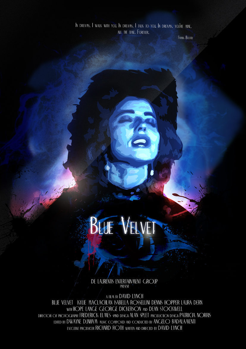 Poster of Blue Velvet - Estados Unidos