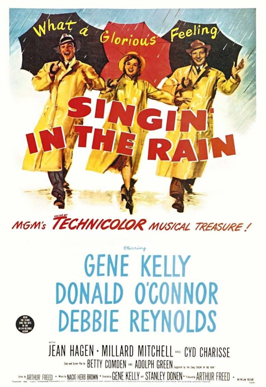 Poster of Singin' in the rain - Estados Unidos