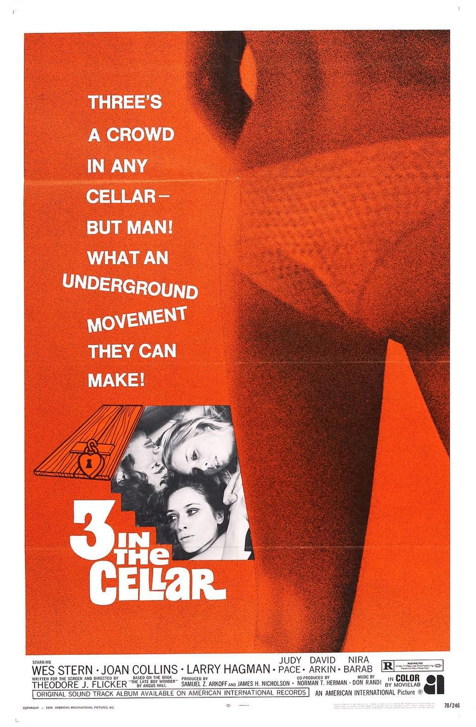 Poster of Up in the Cellar - Estados Unidos