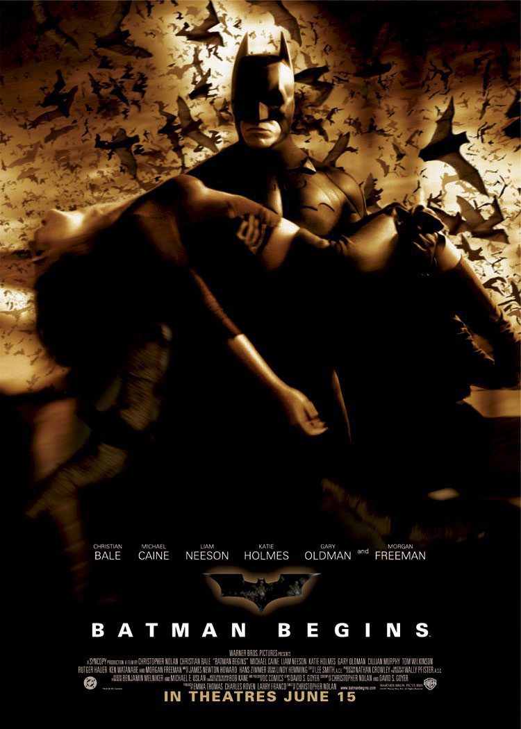 Poster of Batman Begins - Estados Unidos