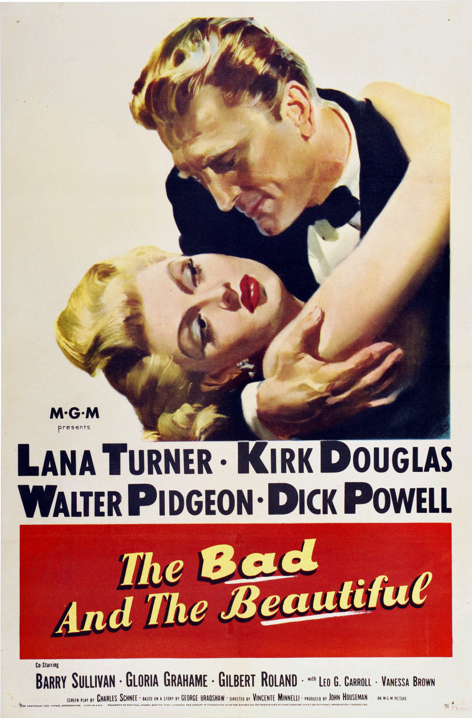 Poster of The bad and the beautiful - Estados Unidos