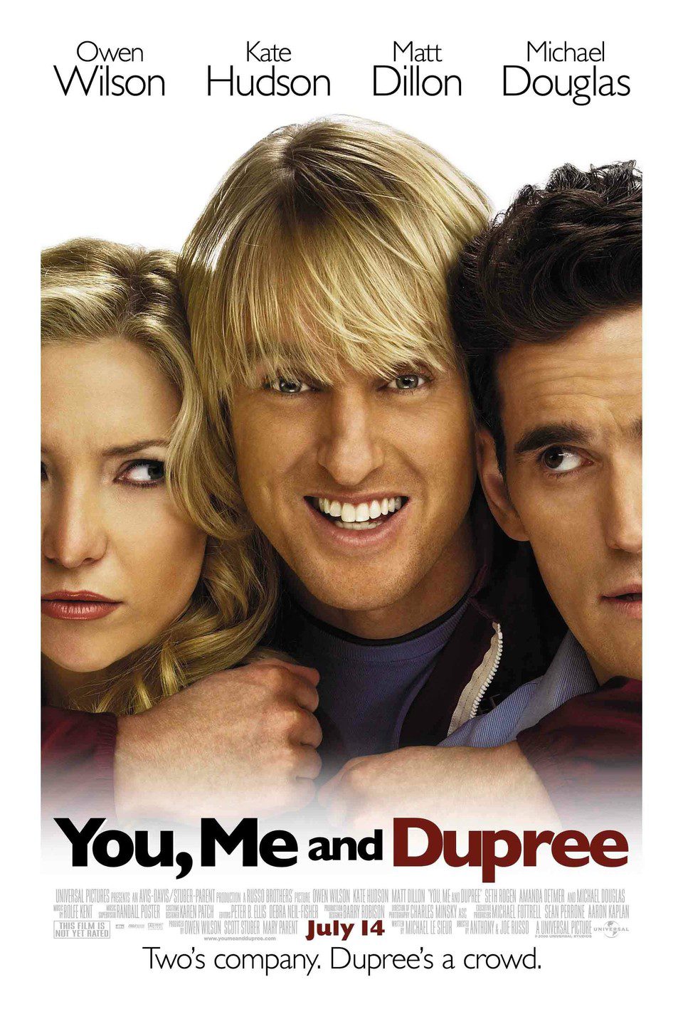 Poster of You, Me and Dupree - Estados Unidos