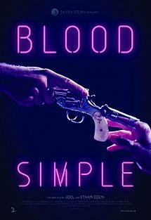 Poster of Blood Simple - Póster Remasterización 4K