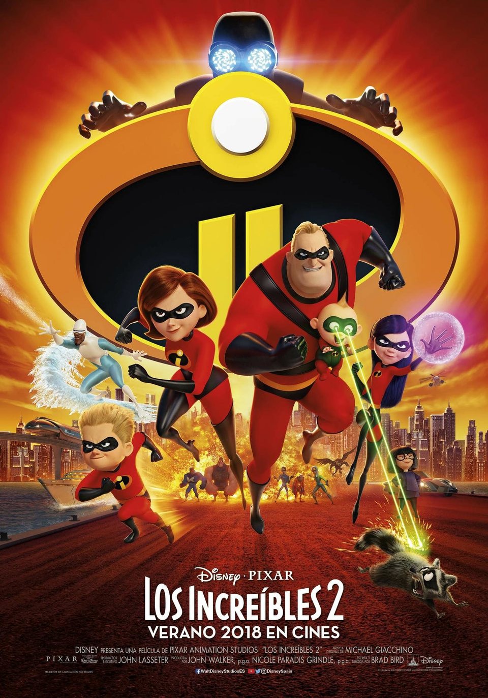 Poster of Incredibles 2 - Póster español