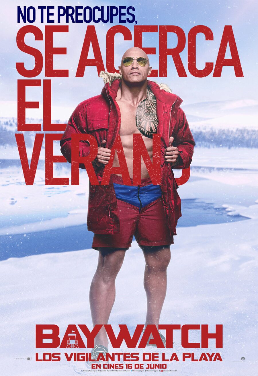 Poster of Baywatch - Póster 'Baywatch: Los Vigilantes de la Playa'