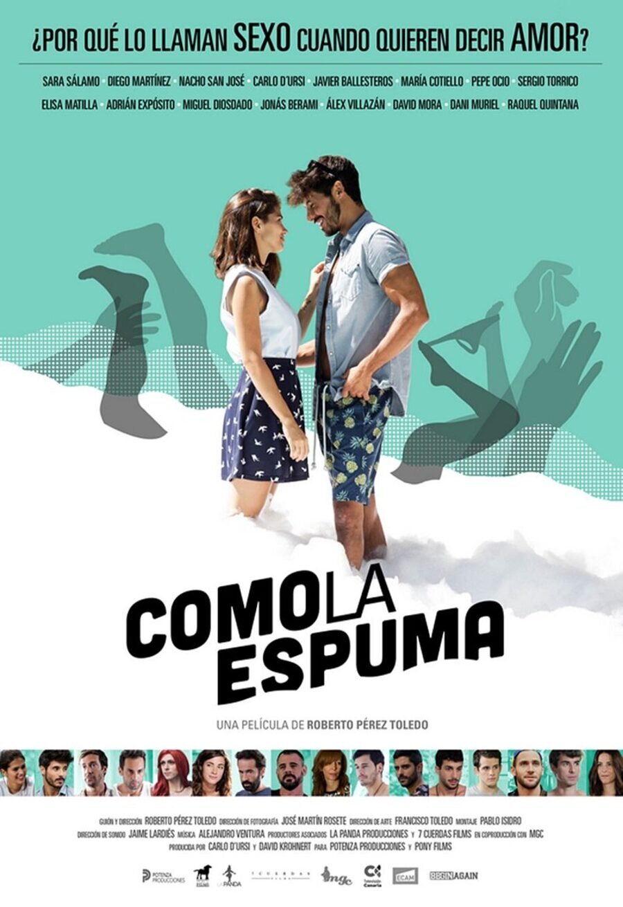 Poster of Como la espuma - España #2