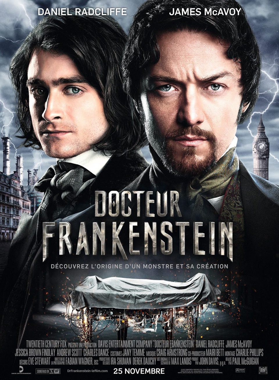 Poster of Victor Frankenstein - Francia
