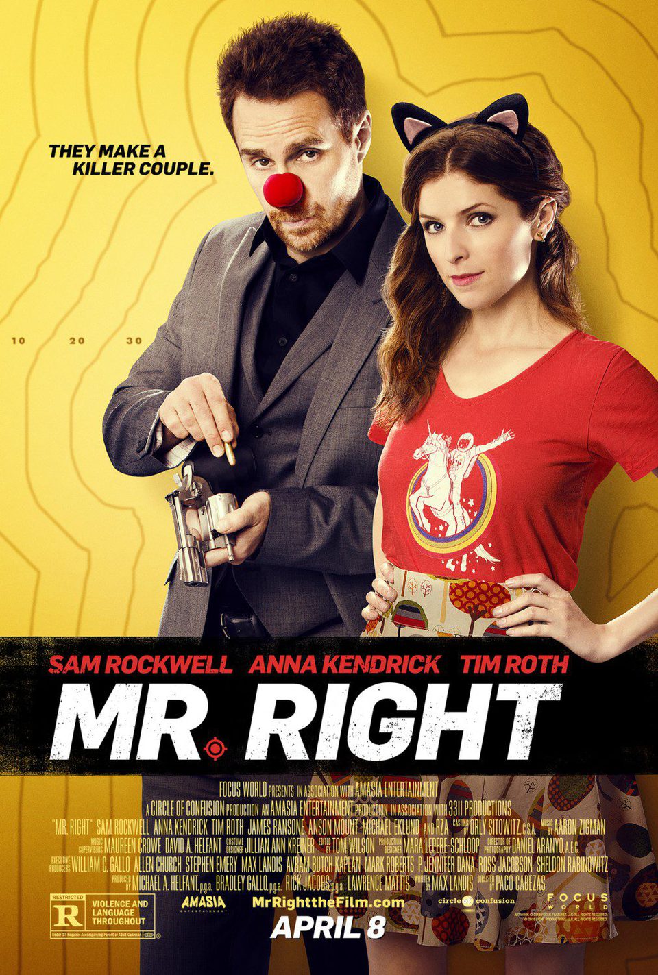 Poster of Mr. Right - EE.UU.