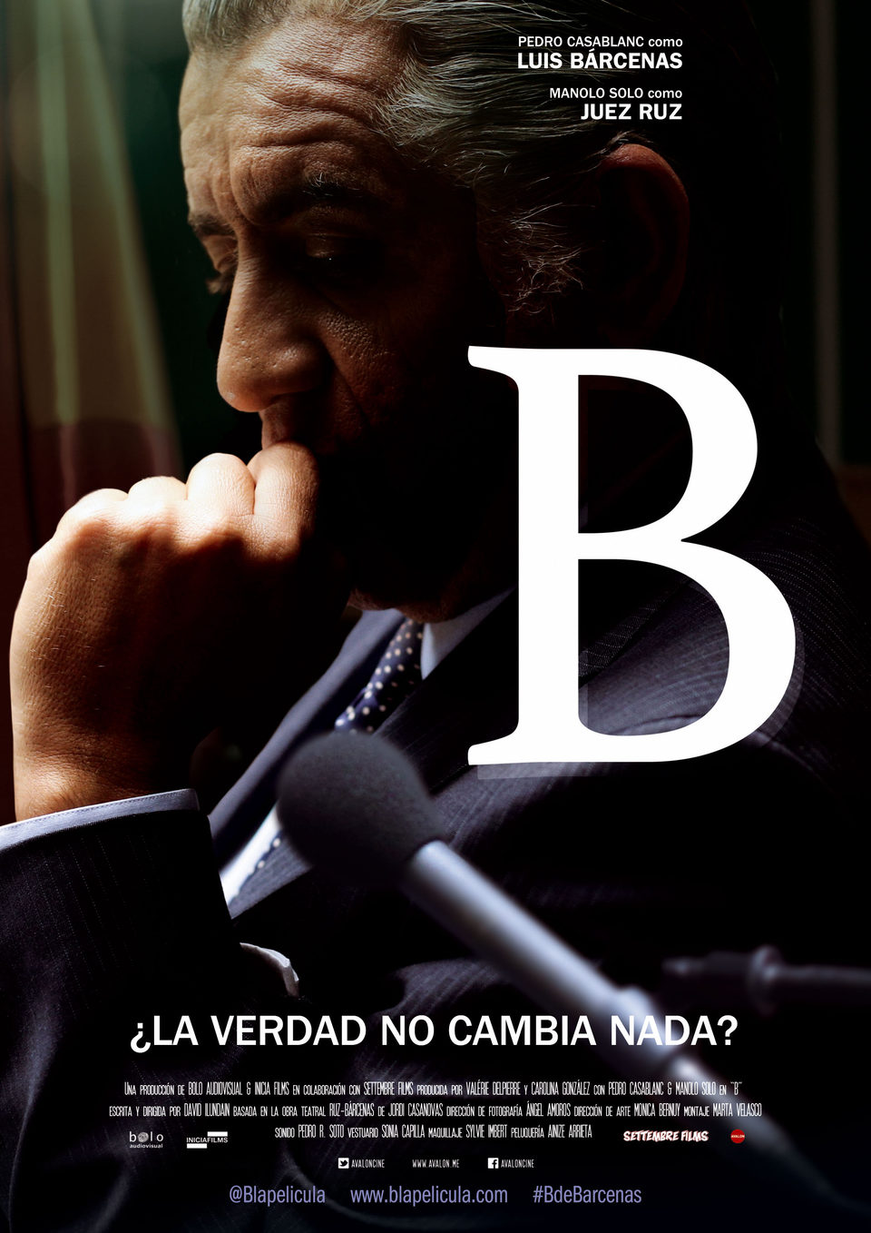 Poster of B, la película - España