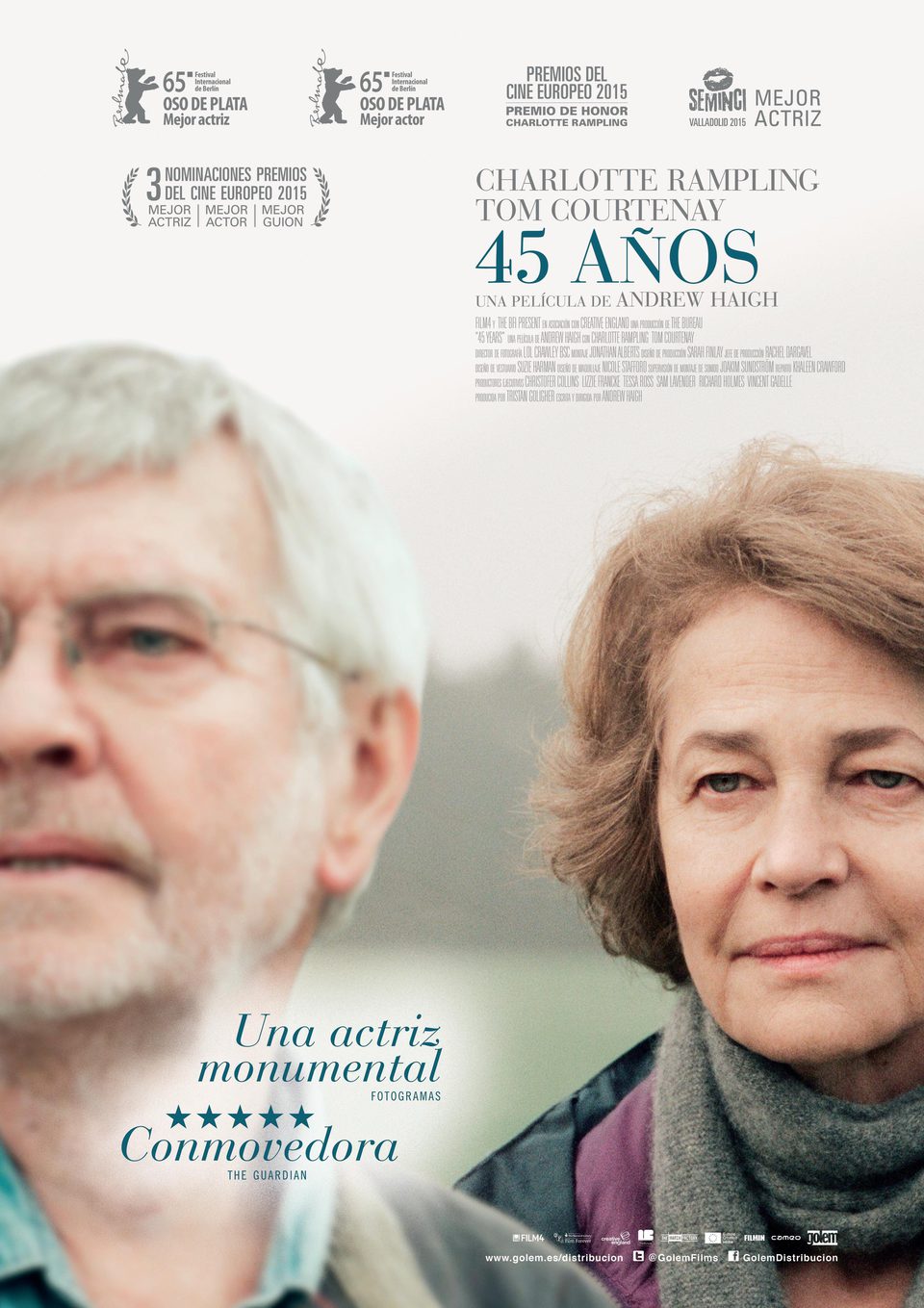 Poster of 45 Years - España