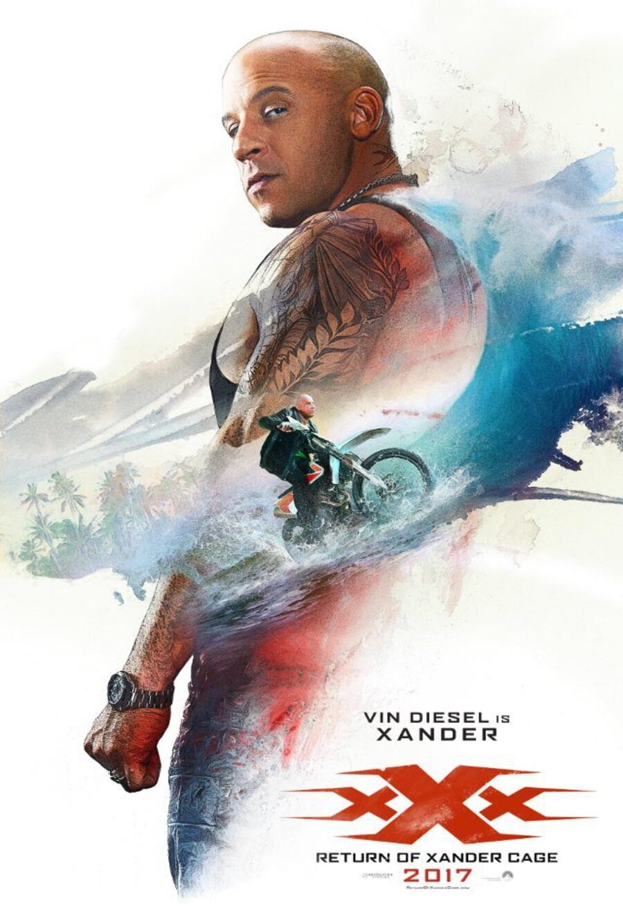 Poster of xXx: The Return Of Xander Cage - Poster individual Vin Diesel