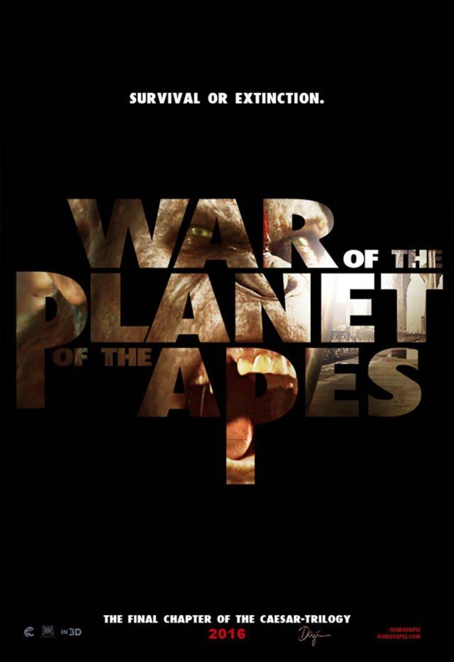 Poster of War for the Planet of the Apes - Internacional