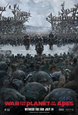 Poster War for the Planet of the Apes