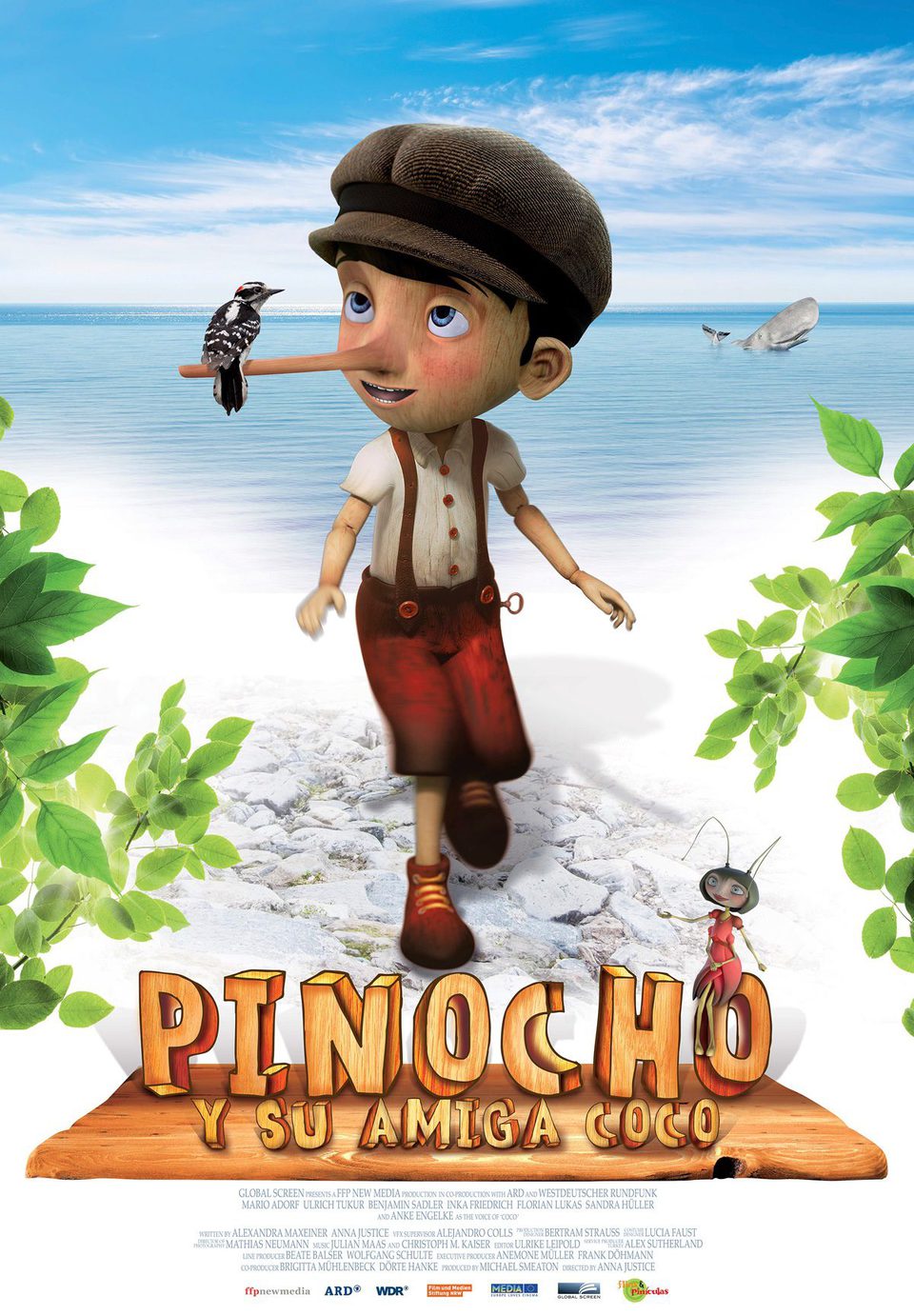 Poster of Pinocchio - Pinocho y su amiga Coco