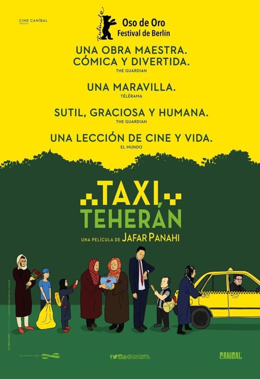 Poster of Taxi Tehran - México