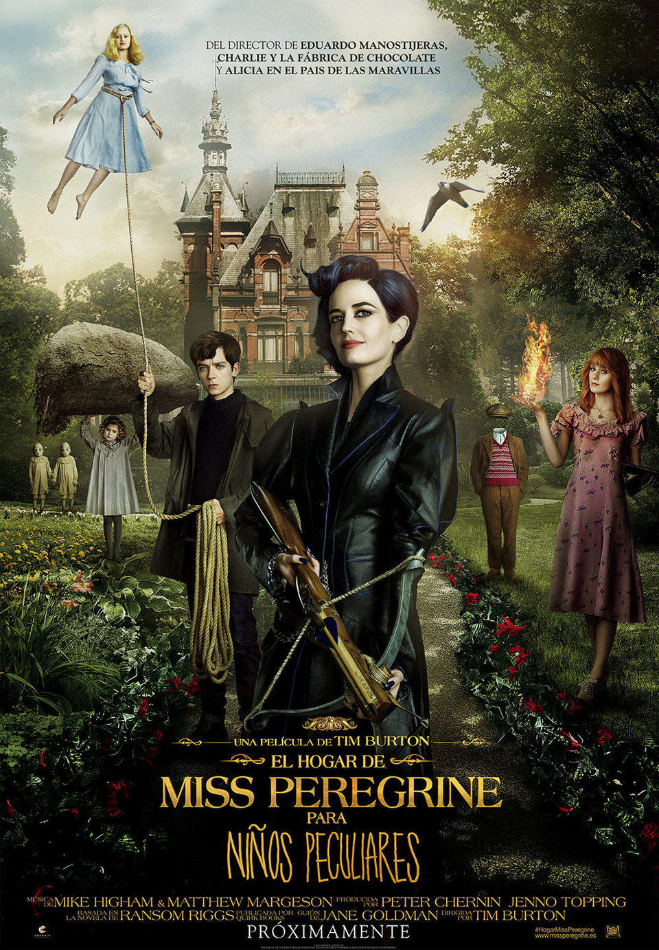 Poster of Miss Peregrine's Home for Peculiar Children - España