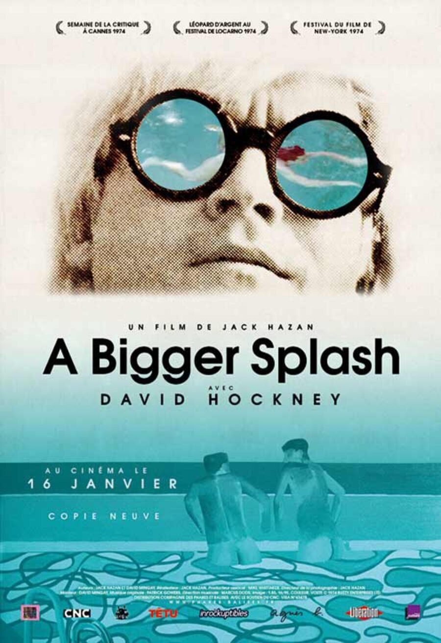 Poster of A Bigger Splash - 'A Bigger Splash' póster Francia