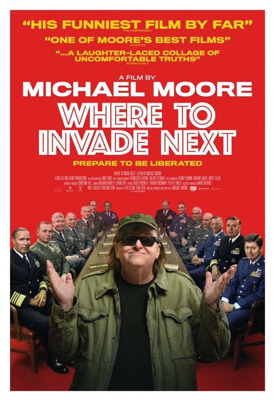 Poster of Where to Invade Next - EE.UU.