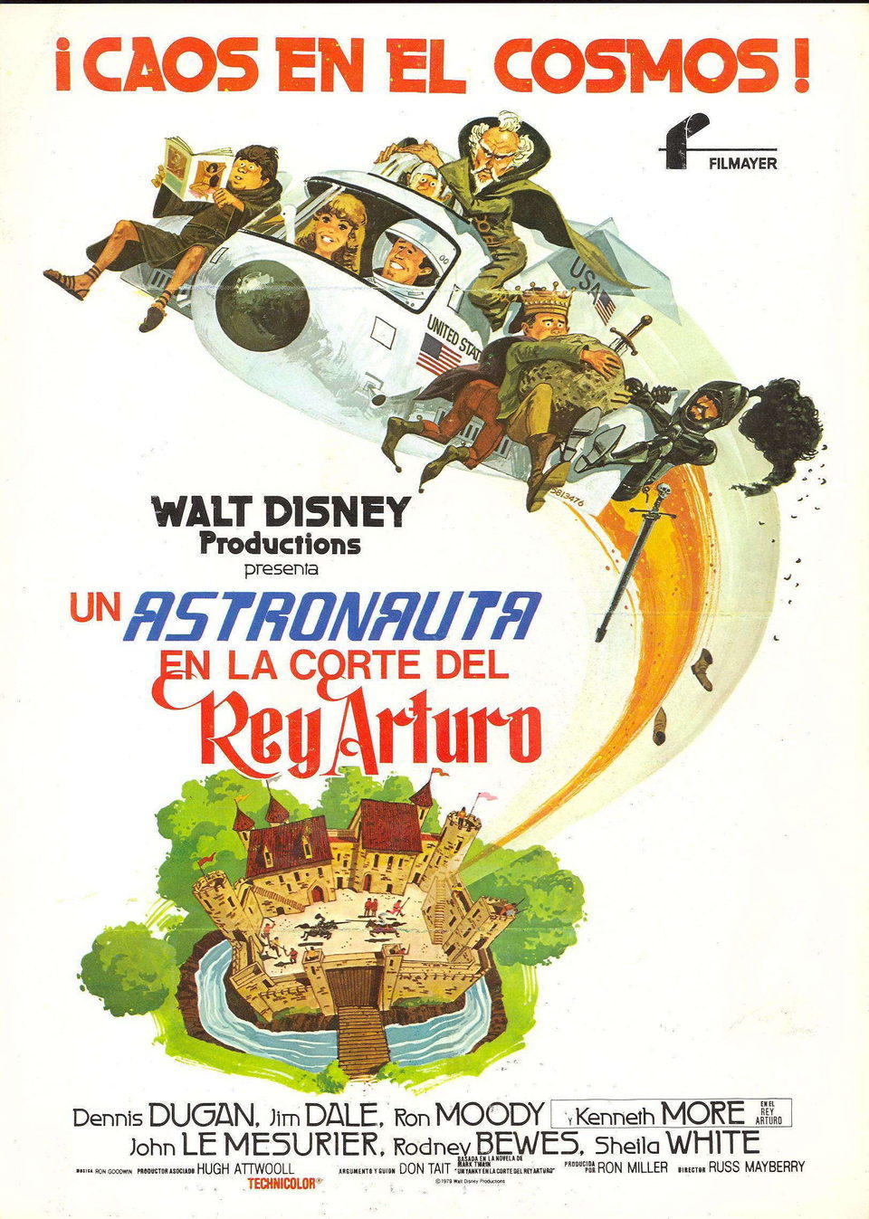 Poster of The Spaceman and King Arthur - España